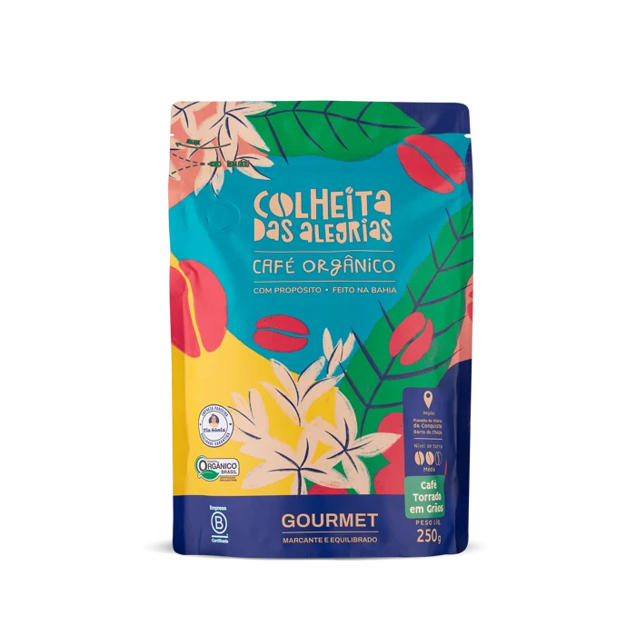 CAFÉ-ORGÂNICO-GOURMET-TORRADO-EM-GRÃOS-250G-POUCH-FRENTE