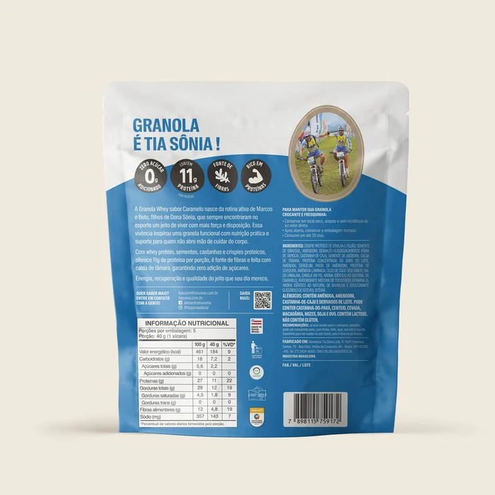 granola whey - VERSO