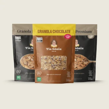 KIT GRANOLA PREMIUM COM CHOCOLATE