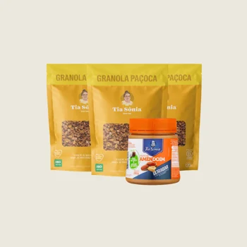 Kit Granola Paçoca com Amendoim
