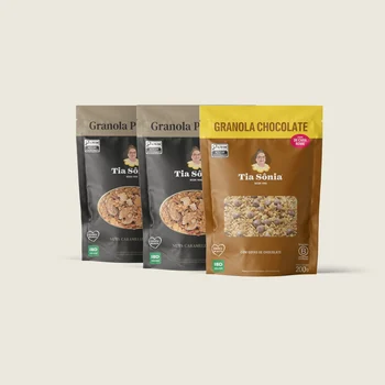 Kit granola premium com chocolate