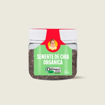 01 - 100G - FRENTE - SEMENTE DE CHIA ORGÂNICA