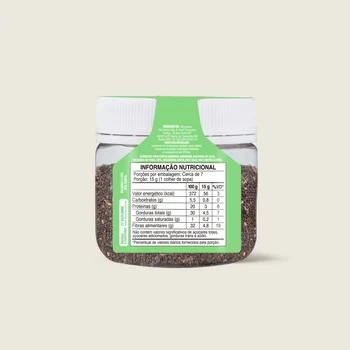02 - 100G - VERSO - SEMENTE DE CHIA ORGÂNICA