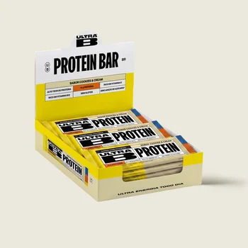 DISPLAY- PROTEIN BAR - COOKIES E CREAMS FRENTE