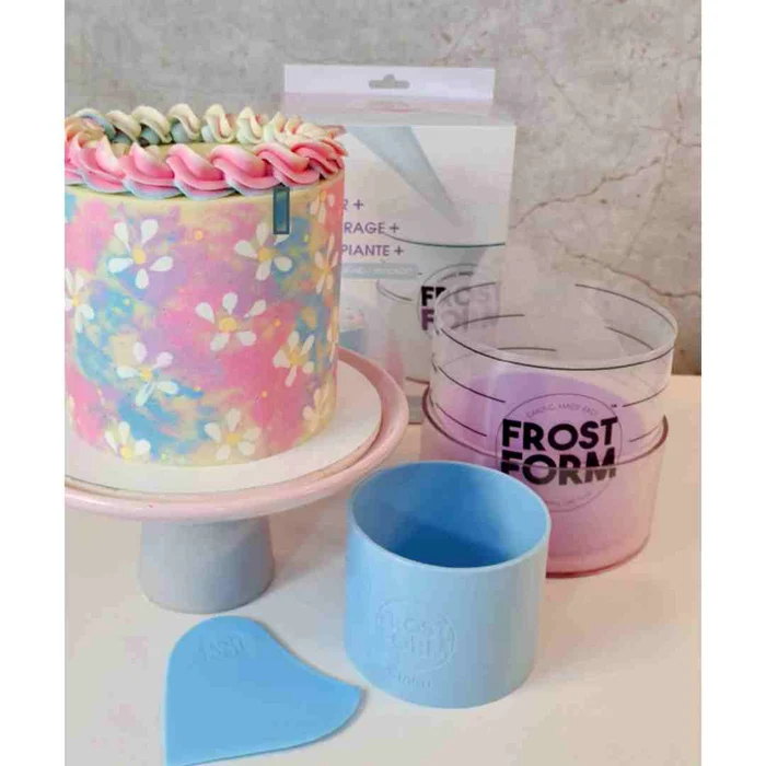 Kit Frost Form Starter Plus para Bolo Redondo 20cm (7pcs) - Cake Brasil_G