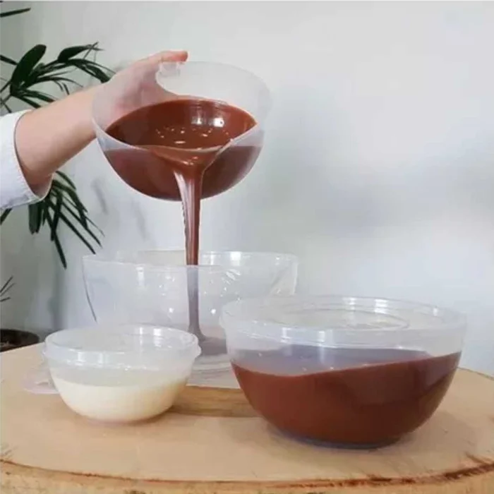 Derretedeira Prática para Chocolate Cristal Pequena - BWB (6)