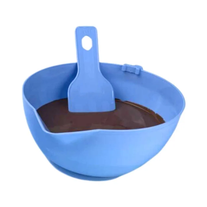 Derretedeira Prática para Chocolate Azul Candy Color Grande - BWB (4)
