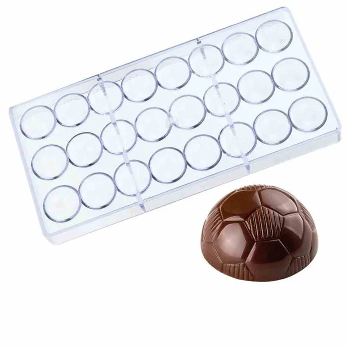 Forma de Chocolate em Poliestireno Bola de Futebol (8g) - Allonsy