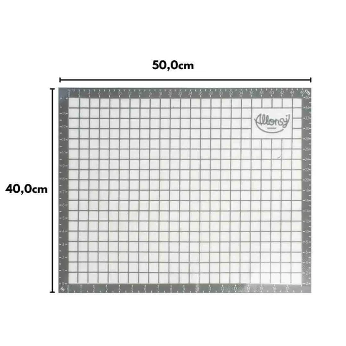 Tapete de Silicone com Fibra de Vidro Quadriculado (40 x 50cm) - Allonsy_02