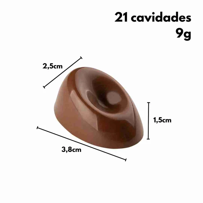 Forma de Chocolate em Poliestireno Fortuna (9g) - Allonsy (6)