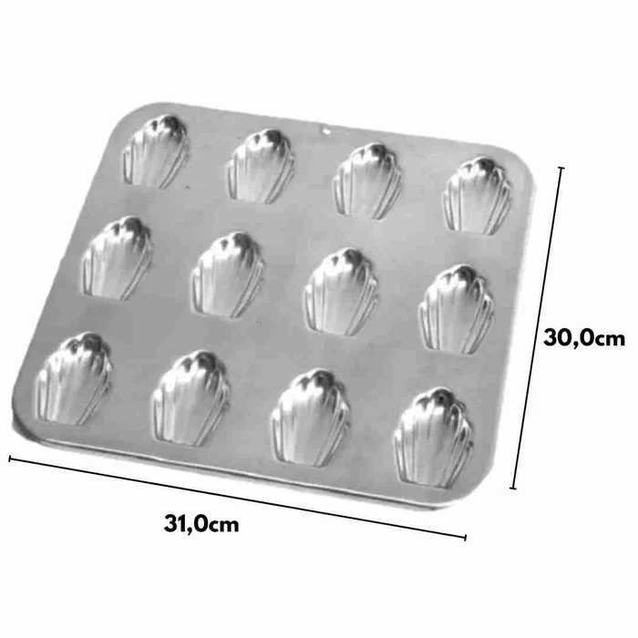 Assadeira para 12 Madeleines (7cm) - Caparroz (3)