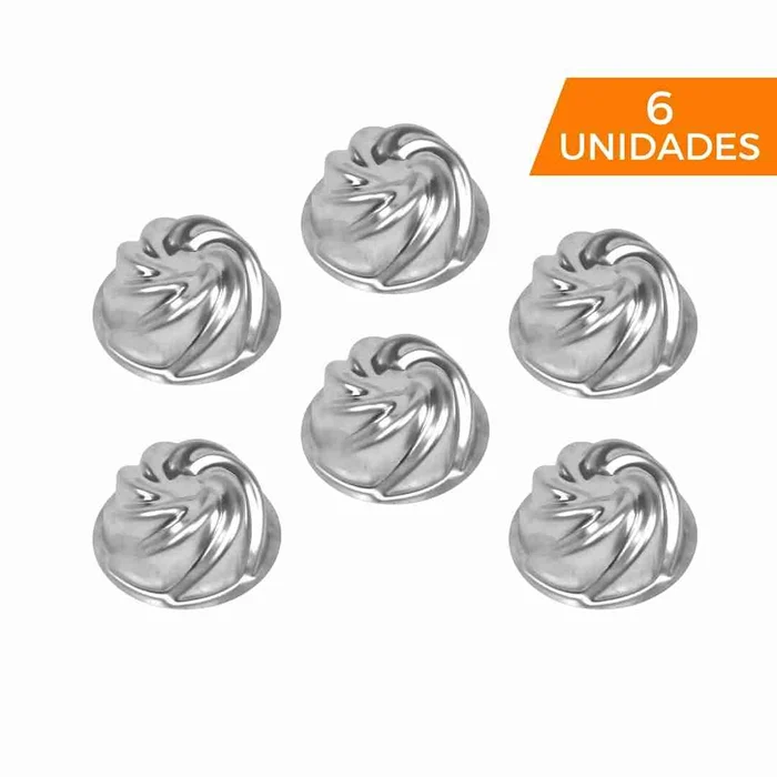 Forma de Super Mini Bolo Vulcão 9cm (6uni) - Caparroz