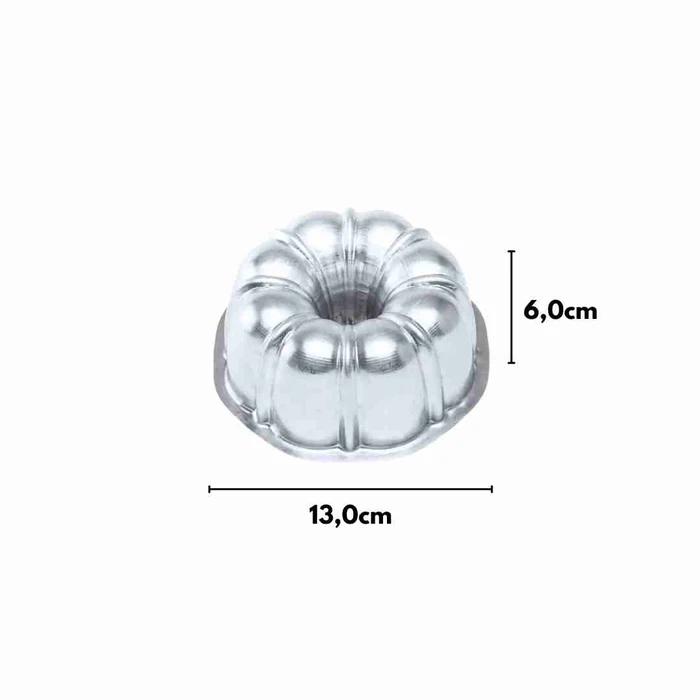 Forma Suíça Bundt de Mini Bolo Aniversário (13cm) - Caparroz (3)