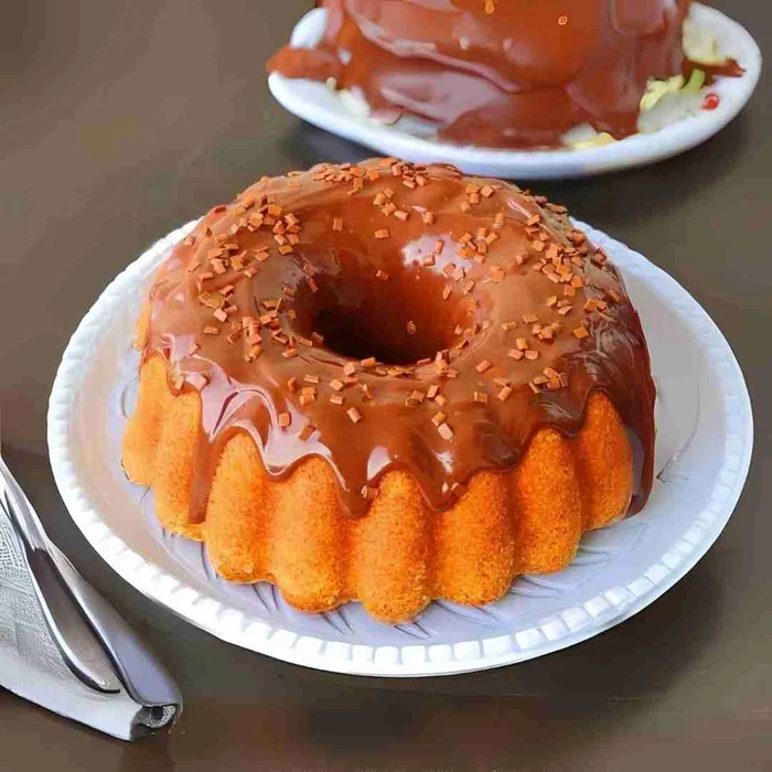 Forma Suíça Bundt de Mini Bolo Festa Elegante (13cm) - Caparroz (4)