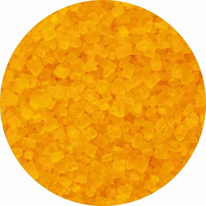 Açúcar Cristal Colorido Amarelo (500g) - Mix (3)