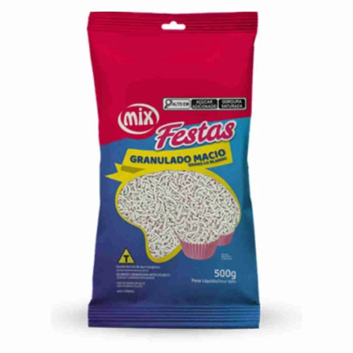 Granulado Macio Branco (500g) - Mix (4)