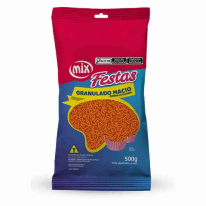 Granulado Macio Laranja (500g) - Mix (4)