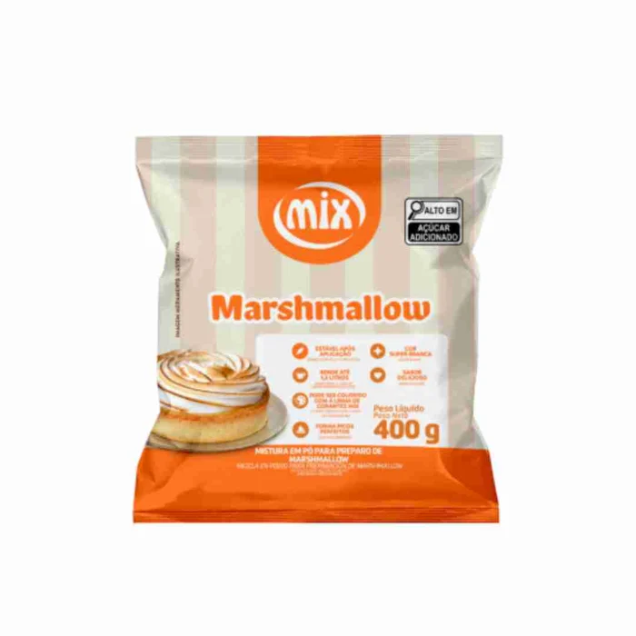 Preparo em Pó para Marshmallow (400g) - Mix