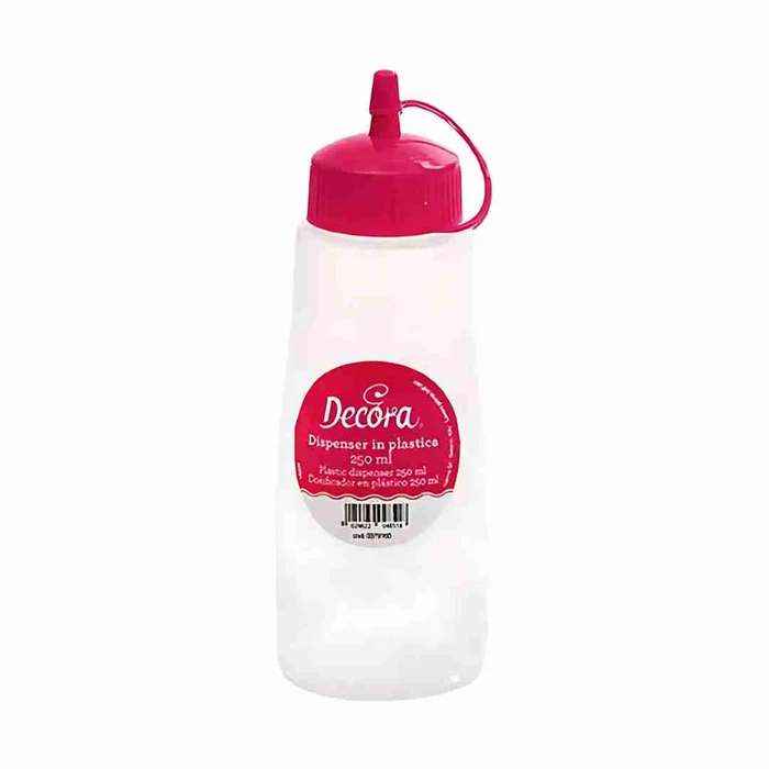 Bisnaga Dosadora de Xarope (250ml) - Decora