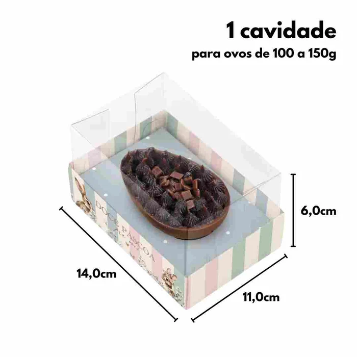 Caixa Ovo de Colher Doce Páscoa 100g/150g (6uni) - Cromus (2)