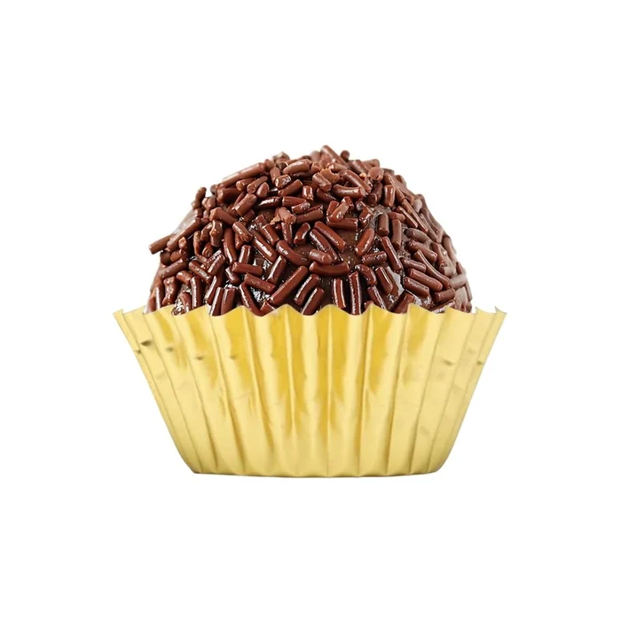 Forminha de Brigadeiro em Papel n°5 Metalizada Ouro (100uni) - Mago (4)