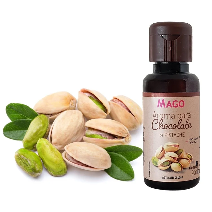 Aroma para Chocolate de Pistache (20ml) - Mago (2)