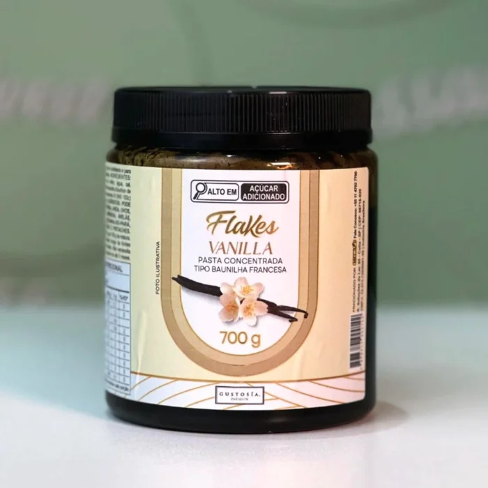 Pasta Saborizante Flakes Baunilha Francesa (700g) - Gustosia Premium (3)