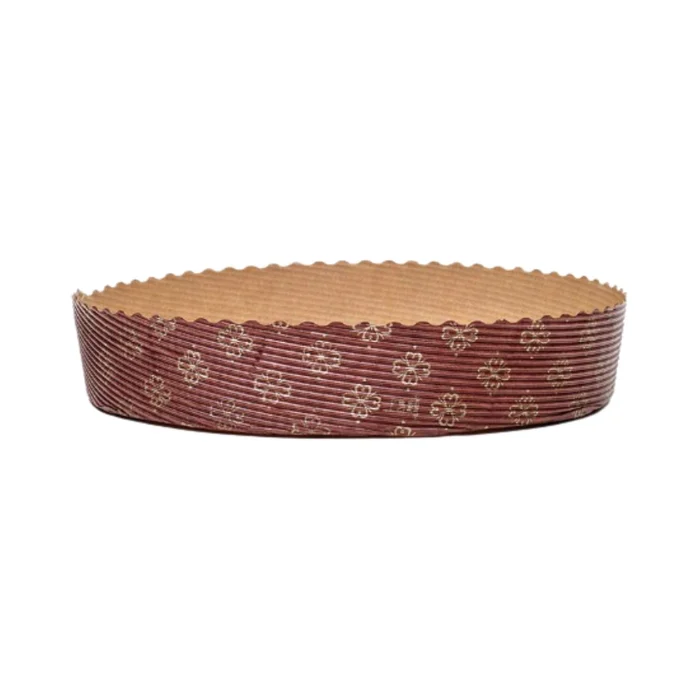 Forma de Bolo Caseirinho Papel Forneável Redondo 600g (5uni) - MarcCart