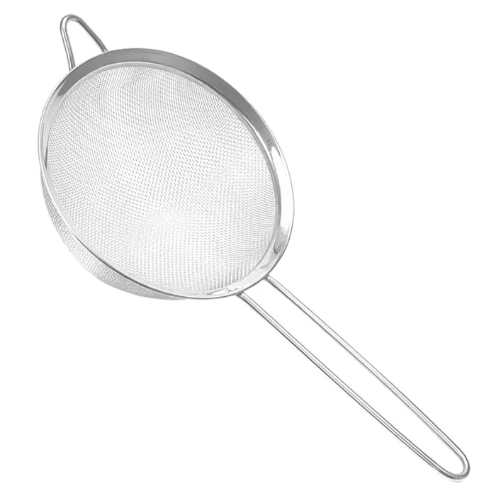 Peneira Trama Fina em Inox (20cm) - Hercules