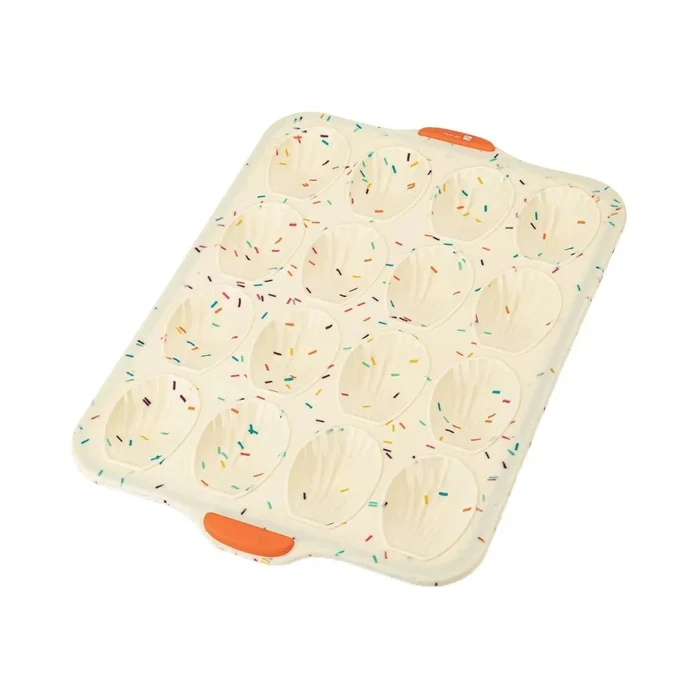 Forma de Silicone para 16 Madeleines - Hercules