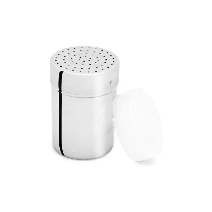 Polvilhador em Inox Furo Pequeno (280ml) - Hercules