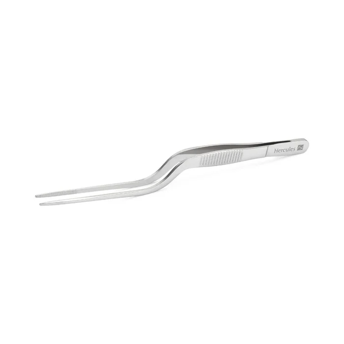 Pinça Culinária Angulada em Inox (15,8cm) - Hercules