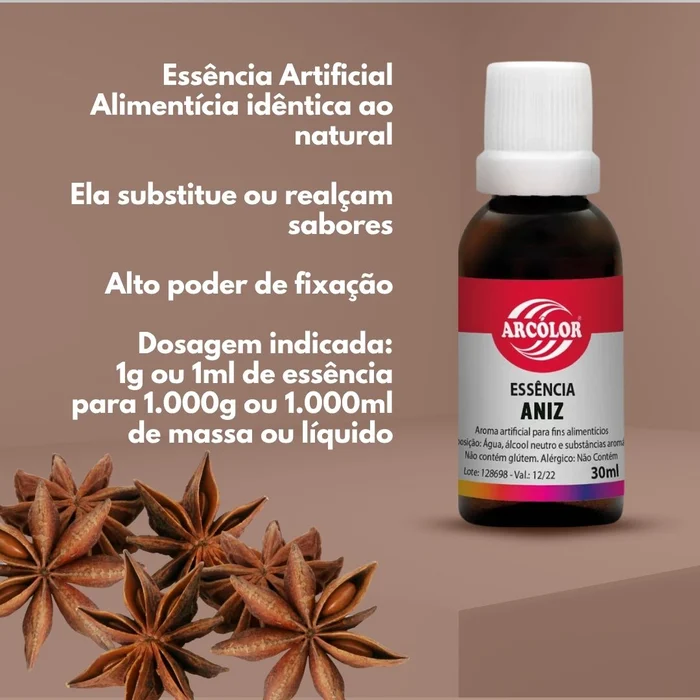 Essência Aniz (30ml) - Arcolor (3)