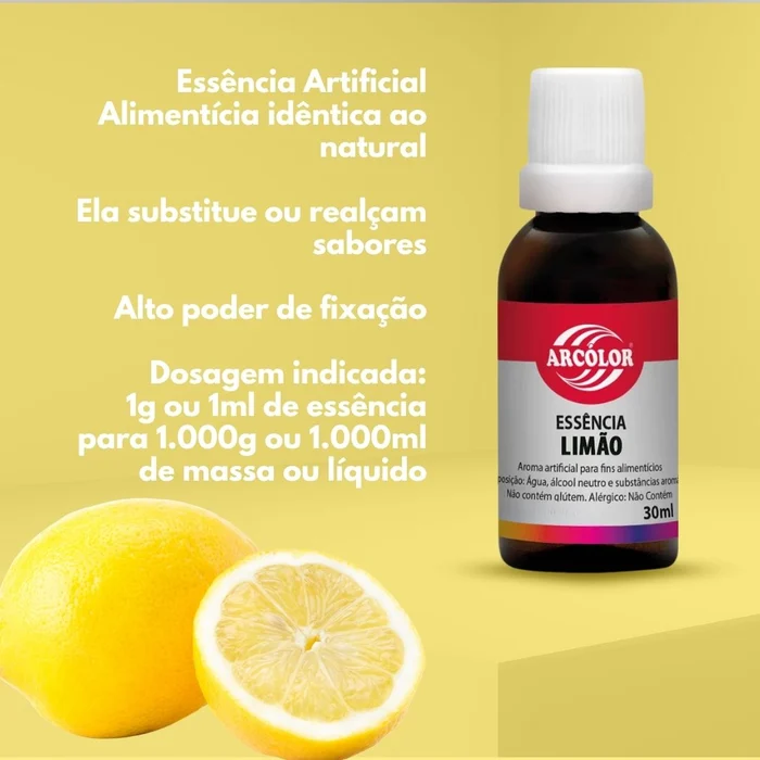 Essência Limão (30ml) - Arcolor (3)