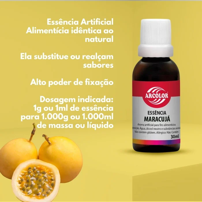 Essência Maracujá (30ml) - Arcolor (4)