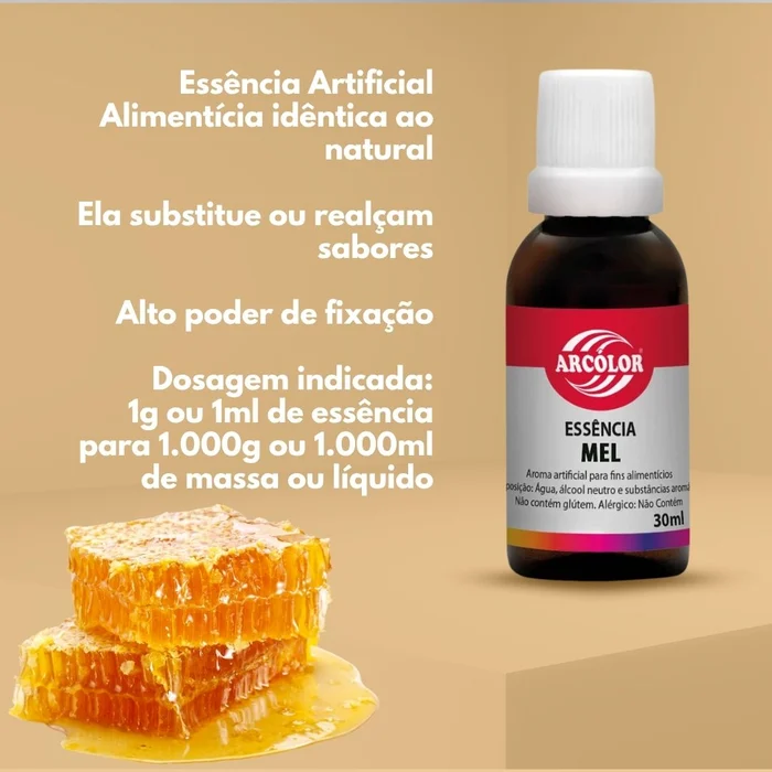Essência Mel (30ml) - Arcolor (3)