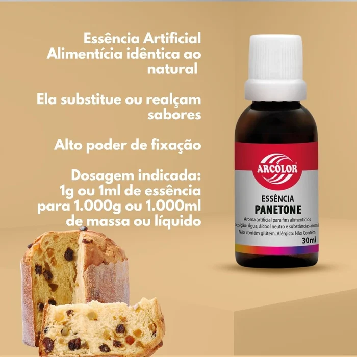 Essência Panetone (30ml) - Arcolor (4)