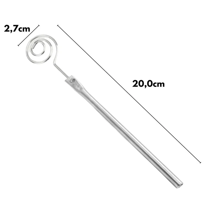Garfo para Banhar com Ponta Espiral (20cm) - Doupan (2)