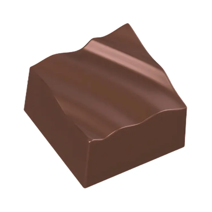 Forma de Chocolate em Policarbonato Bombom Flow (18g) - Gramado Injetados (13)