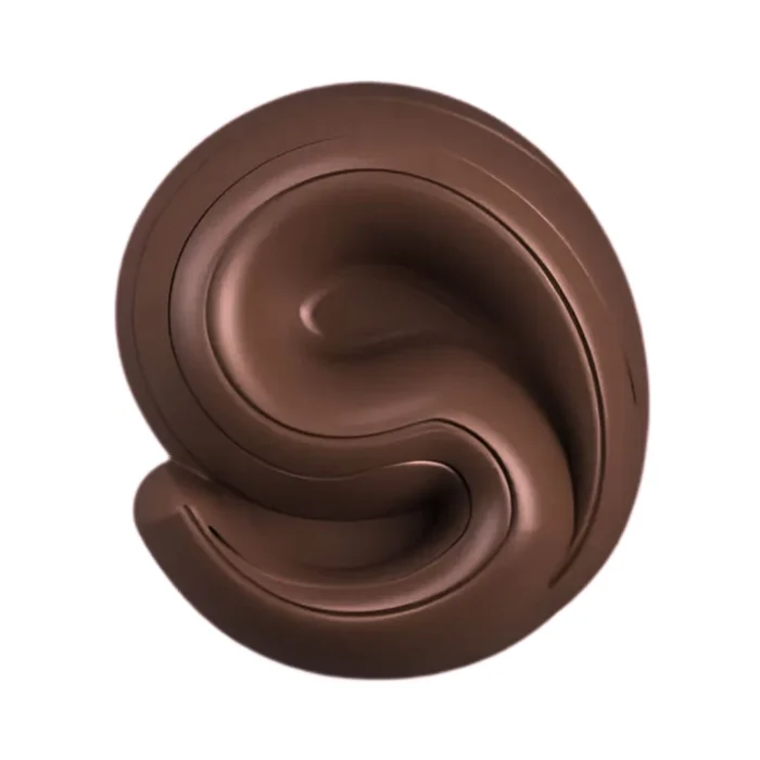 Forma de Chocolate em Policarbonato Bombom Enlace (15g) - Gramado Injetados (12)