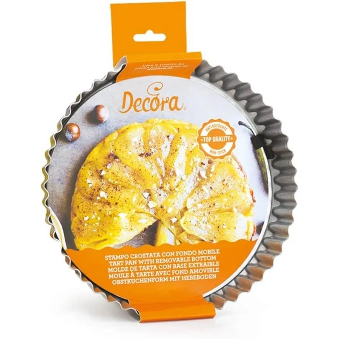 Forma de Torta Crespa Fundo Removivel 20x3 Decora A
