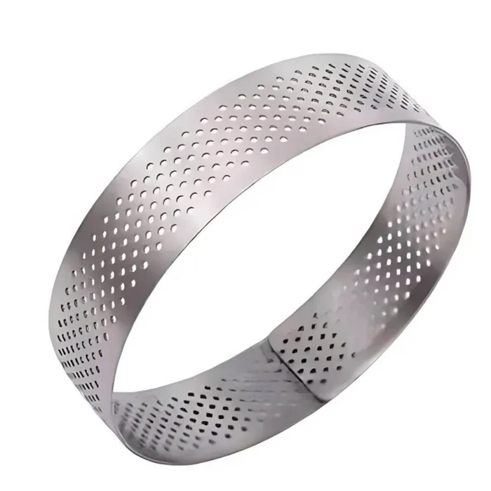 Aro Redondo de Inox Micro Perfurado 8cm - Allonsy B