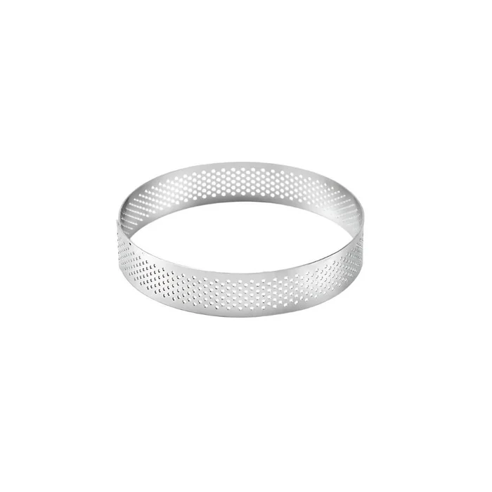Aro Redondo de Inox Micro Perfurado 8cm - Allonsy A