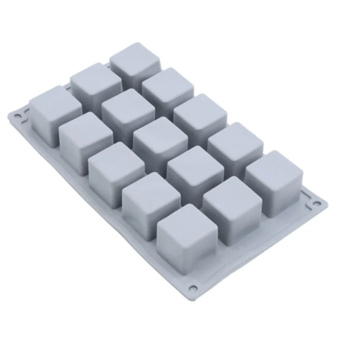 Forma de Silicone Mini Cubo 40ml - Allonsy A