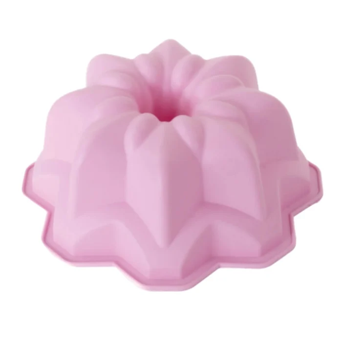 Forma de Bolo em Silicone Flor 1750ml - Allonsy A