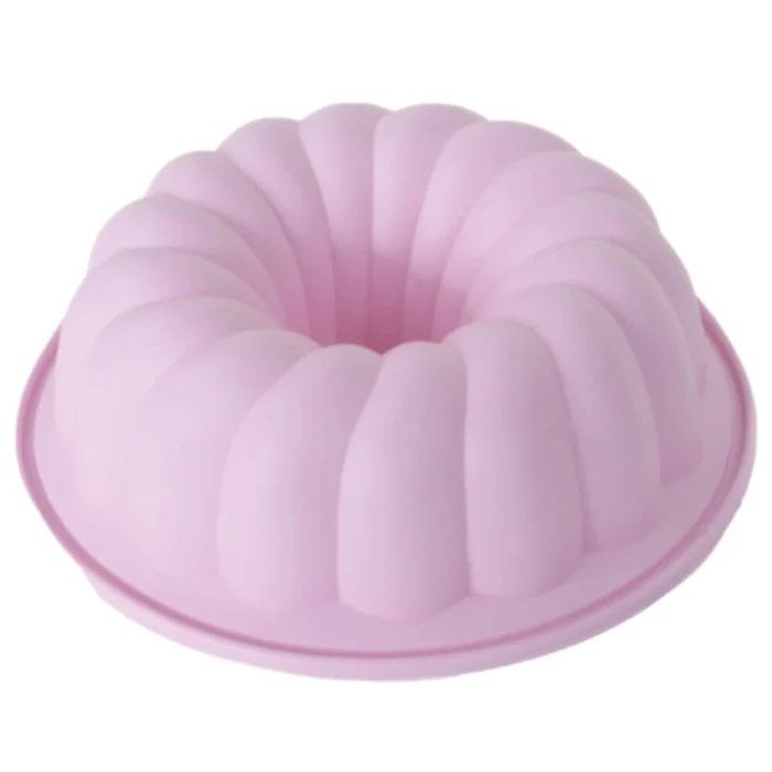 Forma de Bolo em Silicone Clássico Torcido 24cm - Allonsy A