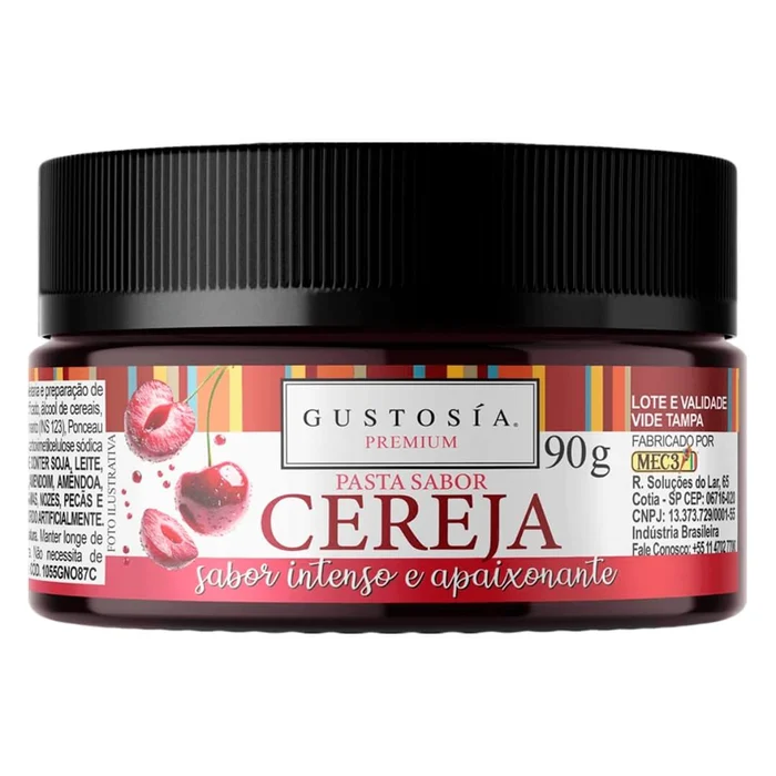 Pasta Saborizante Cereja (90g) - Gustosia Premium