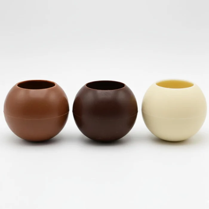Forma de Chocolate Esfera 25mm 7g com Furo Acetato e Silicone - BWB H