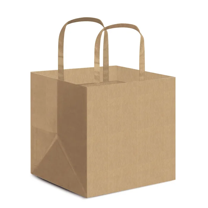 Sacola Kraft para Panetone 27 x 22 x 16cm 50uni - Cromus