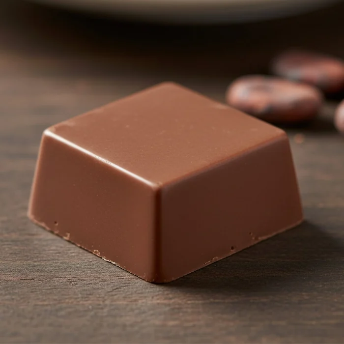 Forma de Chocolate em Polipropileno Bombom Quadrado 30x30mm 21g - Cristal Formas B